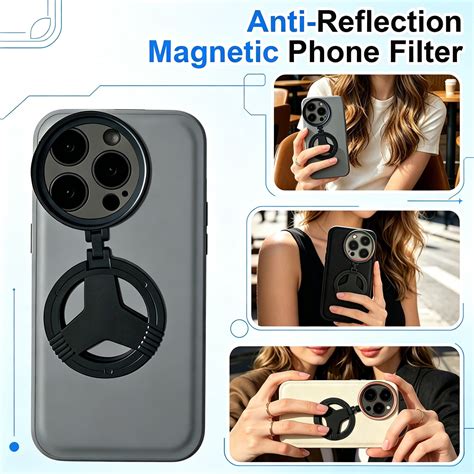 2026 Upgraded Quick Mount CPL Filter, Magnetic CPL Phone Camera Filter ...