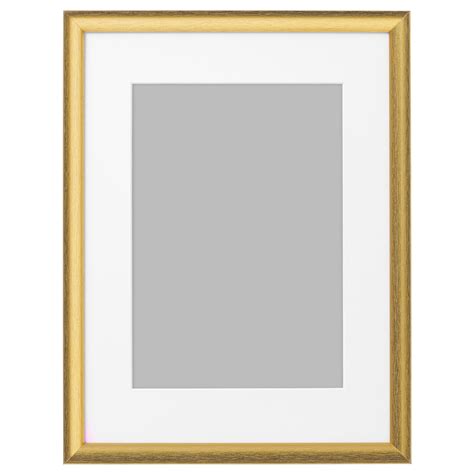 SILVERHÖJDEN frame, gold-colour, 30x40 cm (11 ¾x15 ¾") - IKEA