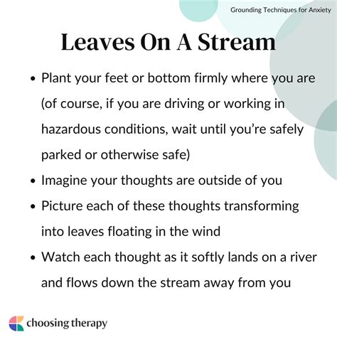 17 Grounding Exercises for Anxiety