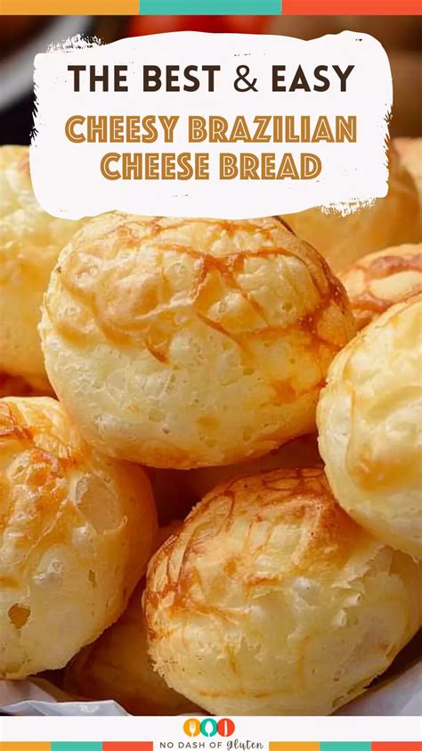 Cheesy Brazilian Cheese Bread | Recipe in 2025 | Brazilian cheese bread ...