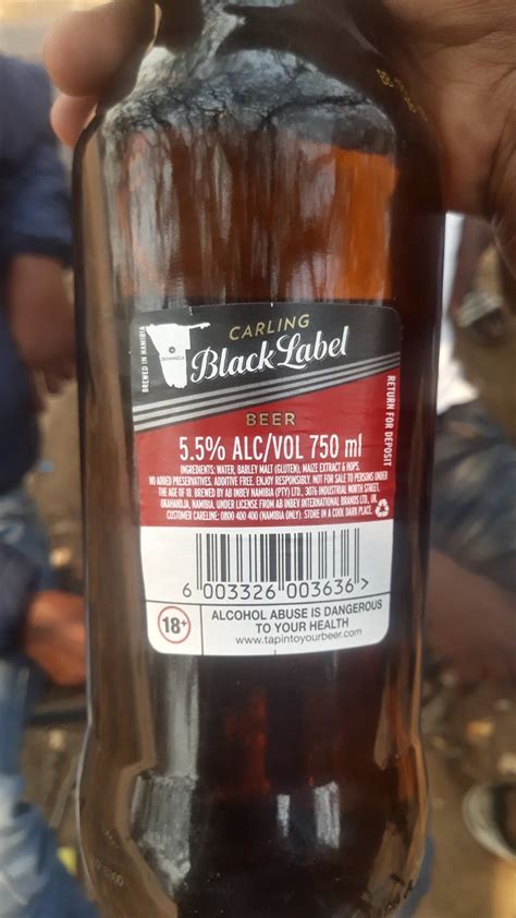 #carlingblacklabel #carling #percentage #championbeer Ab Inbev ...