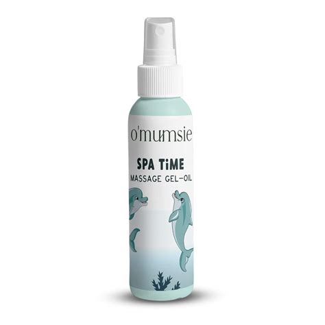Omumsie Spa Time Baby Massage Oil-Gel, with Sesame, Almond Oil- 100ml ...