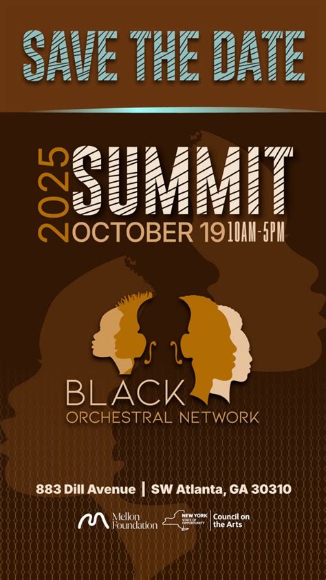 Black Orchestral Network Summit , Atlanta Music Project, 19 October ...
