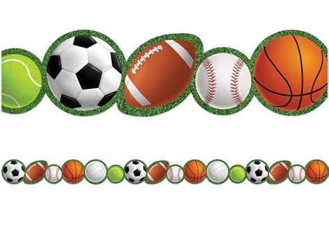 Sports Clip Art Border