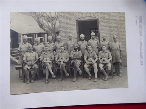 Indian Army Staff at Deolali Transit Camp, photograph of c 1940 – Bates and Hindmarch