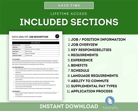 Data Analyst Job Description 的图像结果