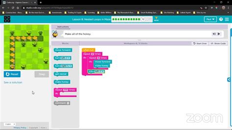 Image result for Lesson 12 Nested Loops in Maze Number 8