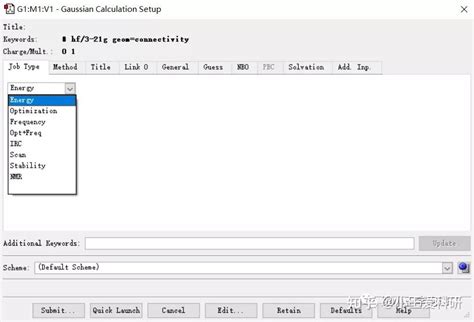 GaussView Tutorial 的图像结果