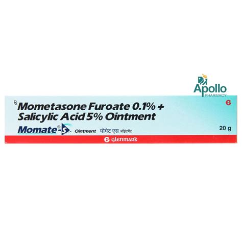 Momate S Ointment 15 gm Price, Uses, Side Effects, Composition - Apollo ...
