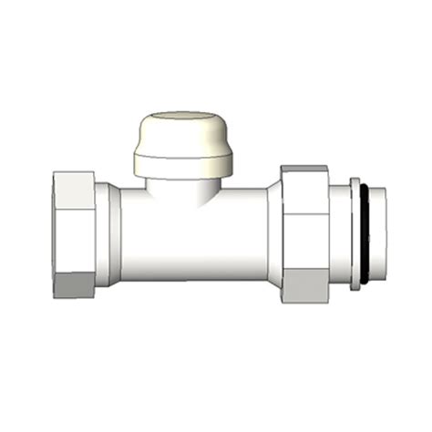 BIM objects - Free download! VD2101 Straight Thermostatic Valve With ...