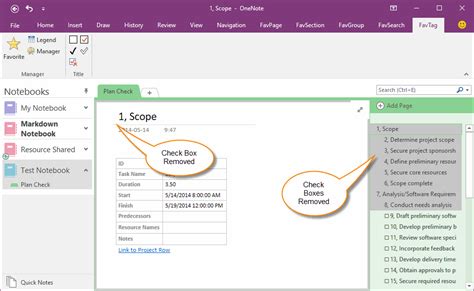 Image result for OneNote Checkbox
