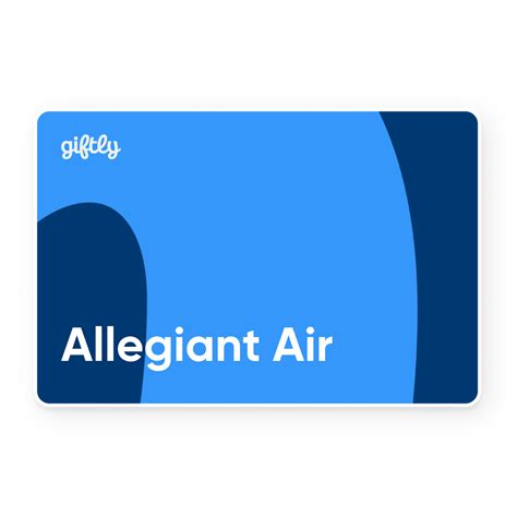 Allegiant Air Giftly - Beautiful Gift Card Alternative