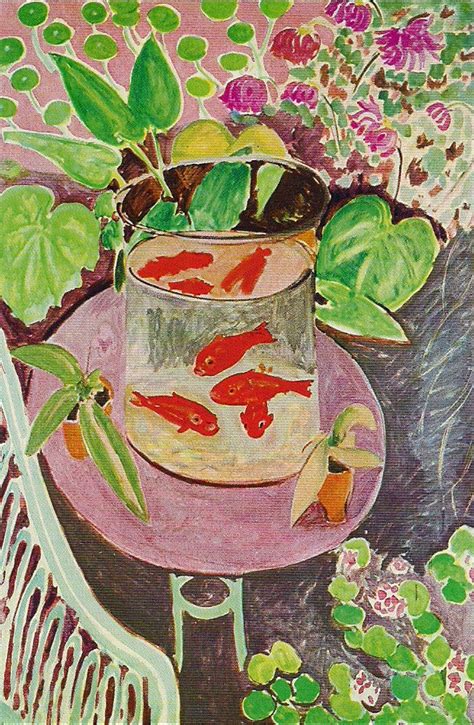 Henri Matisse Goldfish