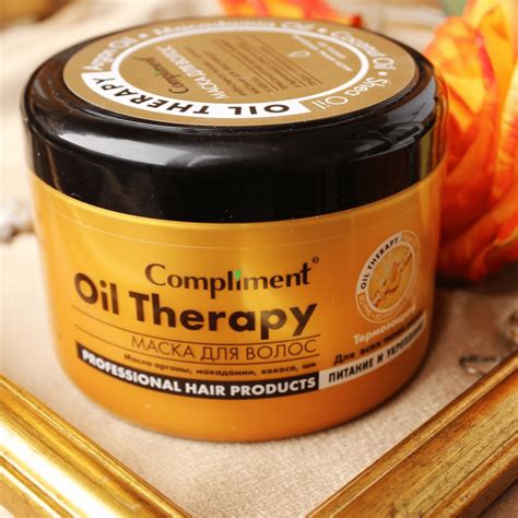 Маска для волос Compliment Oil Therapy с маслом арганы Питающая и ...
