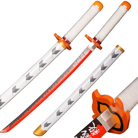 Buy Demon Slayer Cosplay Samurai Anime Wood , Accessory,102CM,for ...