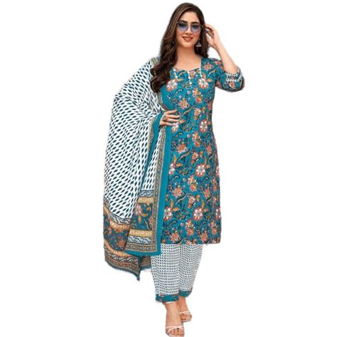 Buy Pure Cotton Unstitched Dress Material deeptex prints 100% Cotton ...