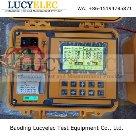 How to Test Power Transformer TTR Using CPC 100 的图像结果