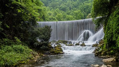 Download wallpaper 3840x2160 waterfall, river, rocks, splashes 4k uhd ...