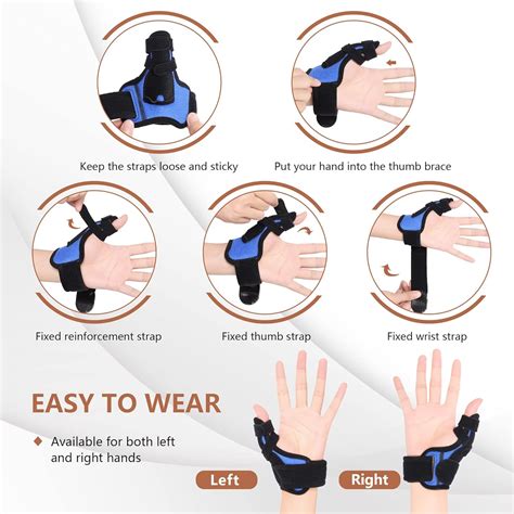 Buy Scurnhau Thumb Support, Thumb Splint, CMC Thumb Brace, Splint Spica ...