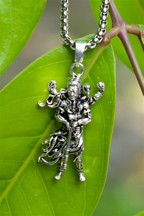 Mahakal Pendant With Chain – Ram Mandir Store