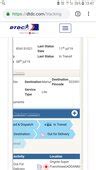 DTDC Courier & Cargo — courier not yet delivered.