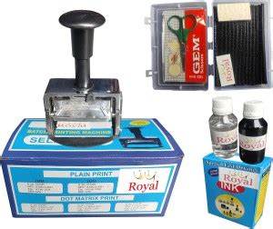 ROYAL Batch Printing Machine ( 3 mm ), Mini Coding machine, Stamping ...