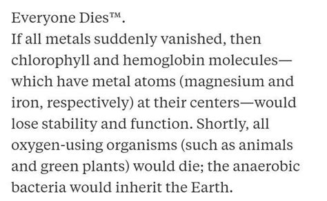Imagin the human life without metals write 10 points - Brainly.in
