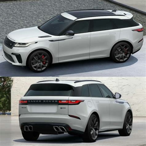Dream Cars: Range Rovers in White and Black