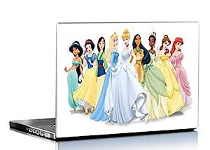 PIXELARTZ Laptop Skin - Princesses - HD Quality-15.6 Inches - Multi ...