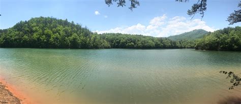 One of the nicer views along the Tsali Trails lining Fontana Lake in ...