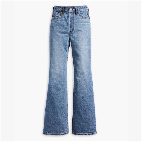 Levis Women's Ribcage Bells Wide Leg Jeans | Sports Direct