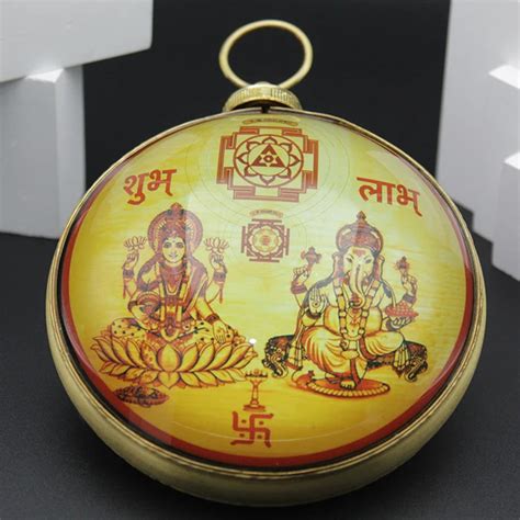 Shri Laxmi Ganesh Hanging Yantra – Dharmsaar
