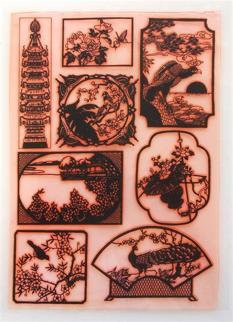 Vintage Chinese Engraving 7x10 Clear India | Ubuy