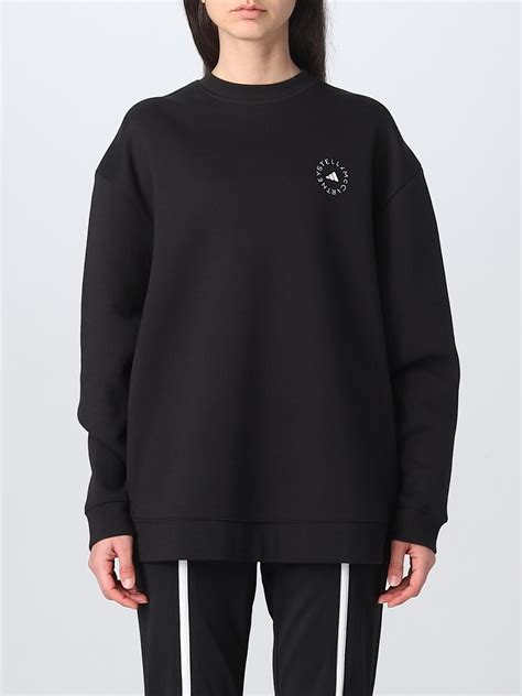 ADIDAS BY STELLA MCCARTNEY: Sweatshirt woman - Black | Adidas by Stella ...