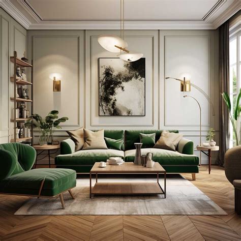 3+ Tips for Making a Green Sofa the Star of Your Living Room