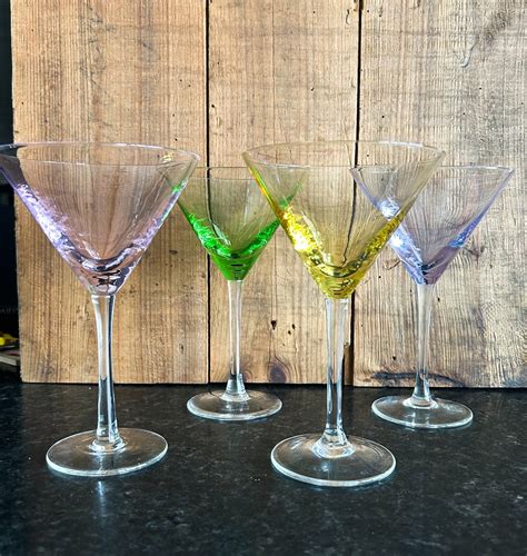 Vintage Martini Glasses, Vintage Cocktail Glasses, Vintage Barware ...