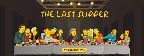 Image result for Simpsons Last Supper