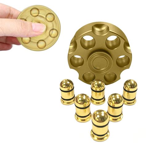 Buy Deeabo Fidget Spinning Revolver Design Relieve Stress Toy ...