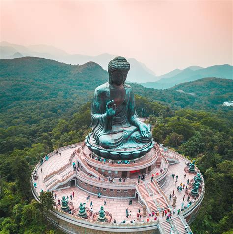 Visit Hong Kong and see one of the largest seated Buddha statues in the world … Cool Places To ...