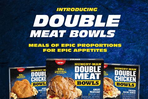 Hungry Man Frozen Dinners