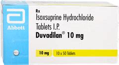 Duvadilan 10mg Tablet – Blood Vessel Treatment