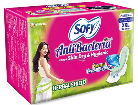 Sofy AntiBacteria XXL 15 Pads | Sofy