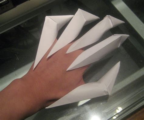 Image result for Paper Claws Origami Tutorial