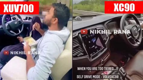 After Mahindra XUV700, Rs 1 Crore Volvo XC90’s ADAS Misused » Car Blog ...