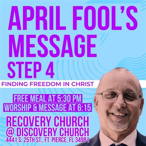 April Fools. How NOT To Be a Fool. Step 4, 4441 S 25th Street, Fort ...