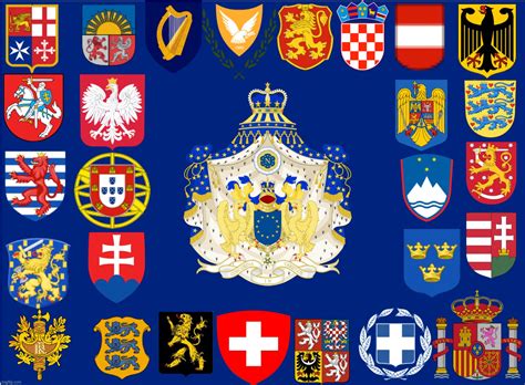 Fictional European Union Coat Of Arms Flag - Imgflip