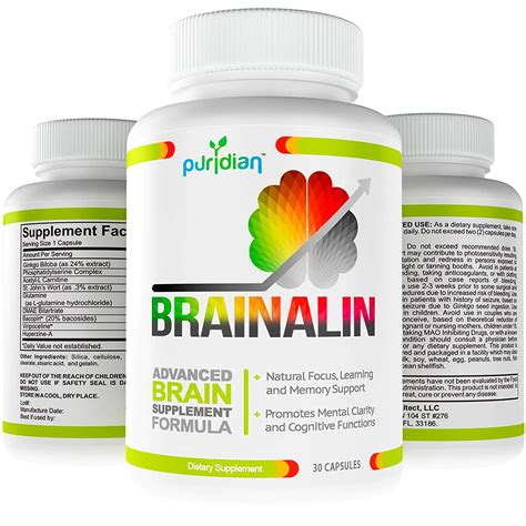 Buy Vitaminas para El Cerebro, Suplemento Nootropico Natural, CADA ...