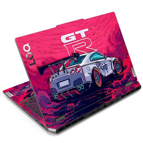 GTR 3D Embossed Laptop Skin Premium Textured Design for Stylish ...