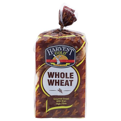 Harvest Gold Whole Wheat Bread Bag, 450 g : Amazon.in: Grocery ...