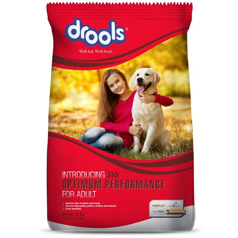 Drools Optimum Performance Adult Dry Dog Food, 18 kg : Amazon.in: Pet ...